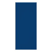 Anpassbare Deep Blue Rack Card Werbekarte (Vorne)