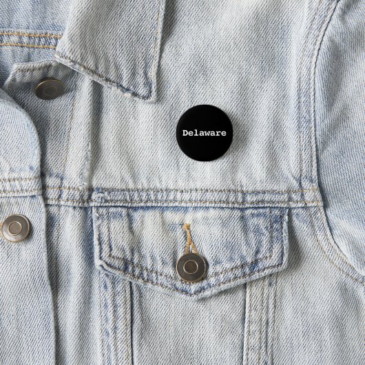 Anpassbare Delaware-Typografie Button (Beispiel)