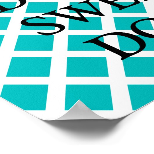 Anpassbare Dorm Sweet Dorm Poster (Ecke)