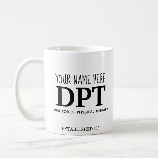 Anpassbare DPT-Tasse Kaffeetasse (Links)