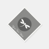 Anpassbare Drachenfliege Napkins Serviette (Ecke)