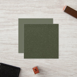Anpassbare Dual-Tone-Green-Flat-Treuekarte Treuekarte