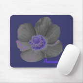 Anpassbare Dunkle Träume Anemone Blume Mousepad (Mit Mouse)