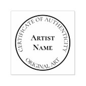 Anpassbare Echtheitszertifikate-Briefmarke Permastempel (Design)
