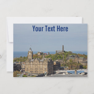 Anpassbare Edinburgh-Karte, Schottland