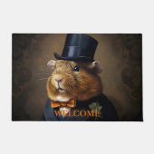 Anpassbare Edwardian-Guinea Pig Gentleman Fußmatte (Vorderseite)
