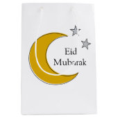 Anpassbare Eid-Geschenktasche Mittlere Geschenktüte (Vorderseite)