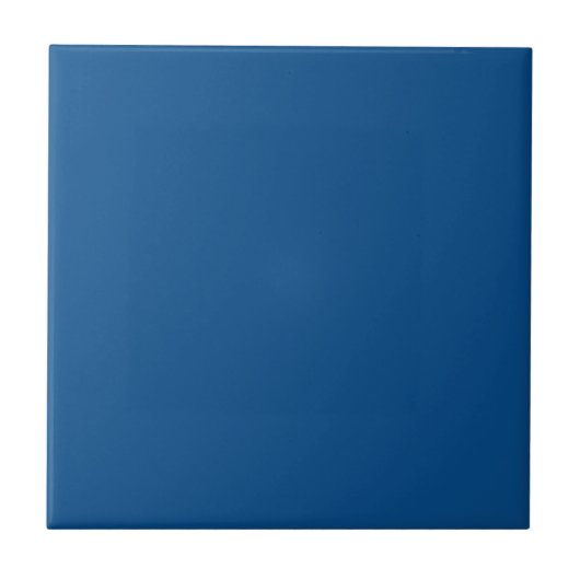 Anpassbare einfache dunkelblaue Tile 2 Fliese (Vorderseite)