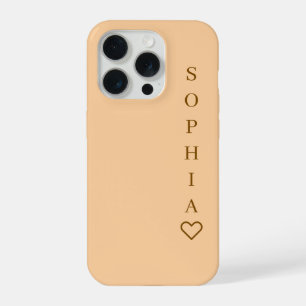 Anpassbare einfache Handyhülle iPhone 15 Pro Hülle