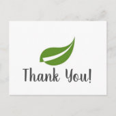 Anpassbare einfache Shaklee Vielen Dank Postcard Postkarte (Vorderseite)