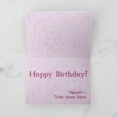 Anpassbare Eiscreme-Karte Karte (Innenseite)