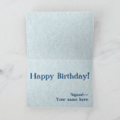 Anpassbare Eiscreme-Karte Karte (Innenseite)