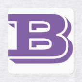 Anpassbare eiserne Buchstaben Etiketten (Design 2)