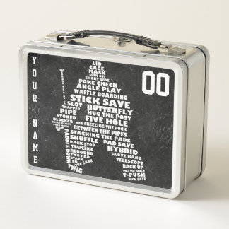Anpassbare Eishockey Goalie Lunch Box