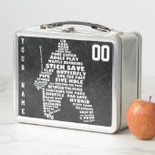 Anpassbare Eishockey Goalie Lunch Box (Beispiel)
