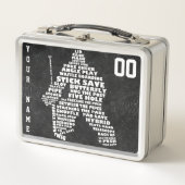 Anpassbare Eishockey Goalie Lunch Box (Vorderseite)