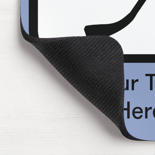 Anpassbare Eishockey-Logos Mousepad (Ecke)