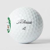 Anpassbare Elchgolfer und Gopher Golfball (Logo)