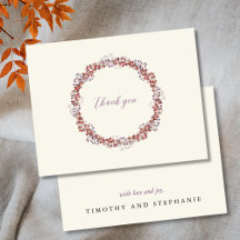 Anpassbare Elegante-Wreath-Hochzeit