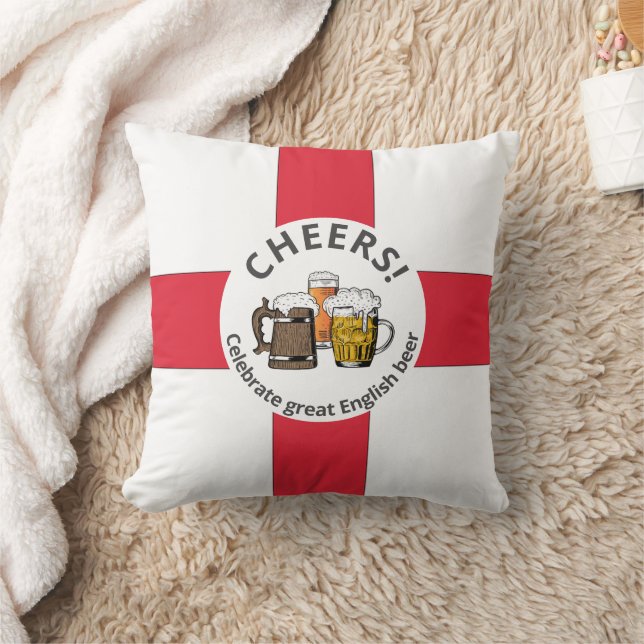 Anpassbare ENGLAND FLAG Biere Kissen (Decke)