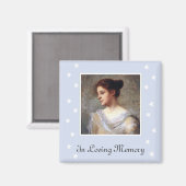 Anpassbare Erinnerung an Fotos Magnet (Vorderseite/Rückseite)