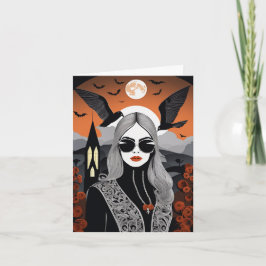 Anpassbare Faltkarte für Hexachy-Bilder Feiertagskarte