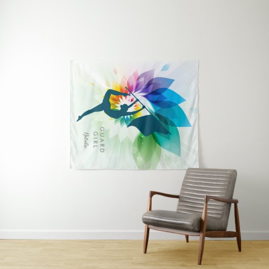 Anpassbare Farbbandgeräte Wandteppich (Beispiel (Horizontal))