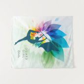 Anpassbare Farbbandgeräte Wandteppich (Vorderseite (Horizontal))