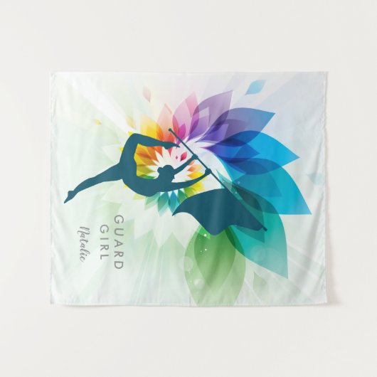 Anpassbare Farbbandgeräte Wandteppich (Vorderseite (Horizontal))