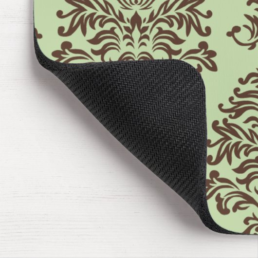 Anpassbare FarbDamaskus Mousepad (Ecke)