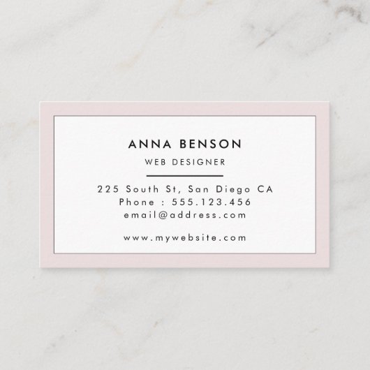 Anpassbare Farben Polka-Punkte Visitenkarte (Rückseite)