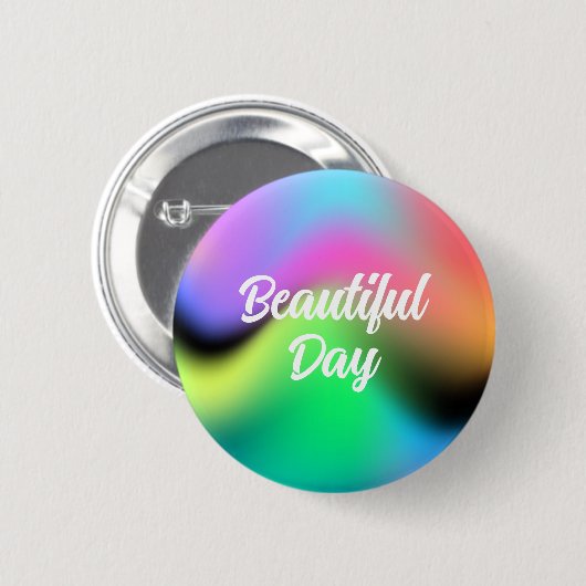 Anpassbare, farbenfrohe kreisförmige Taste Button (Vorne & Hinten)