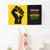 Anpassbare Feierlichkeiten für den Monat der Schwa Banner (Insitu)