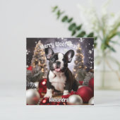 Anpassbare Festliche Frenchie-Harmonie (Stehend Vorderseite)