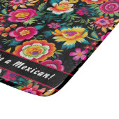 Anpassbare Fiesta Floral Extravaganza Schneidebrett (Ecke)