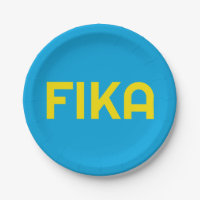 Anpassbare FIKA Fett gelb und blau