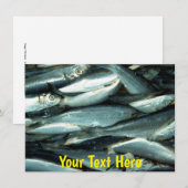 Anpassbare Fischkarte (Vorne/Hinten)