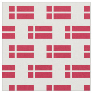 Anpassbare Flagge Dänemarks Stoff