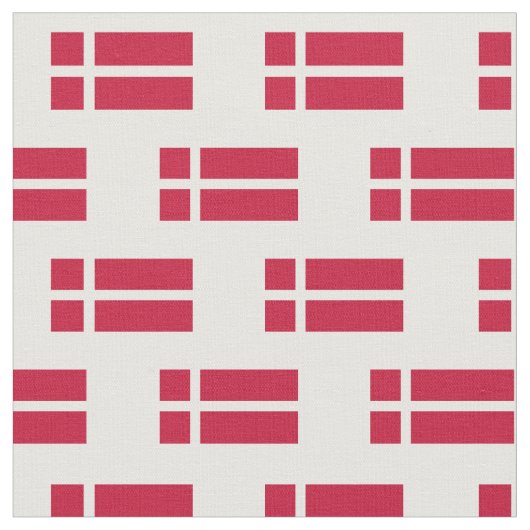 Anpassbare Flagge Dänemarks Stoff (Nahaufnahme)