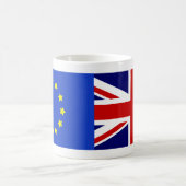 Anpassbare Flagge für Europa und Flagge des Verein Kaffeetasse (Mittel)
