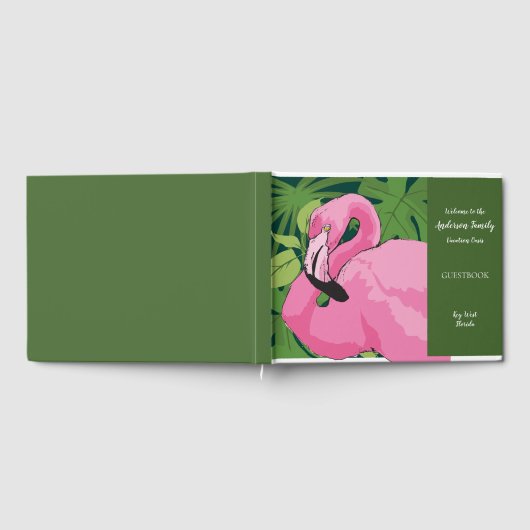 Anpassbare Florida Zuhause Gästebuch (Voll)