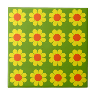 Anpassbare Flower Power Fliese