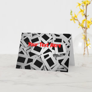 Anpassbare Foto-Folien Karte