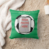 Anpassbare Foto-Fußball Kissen (Decke)