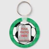 Anpassbare Foto-Fußball Schlüsselanhänger (Rückseite)