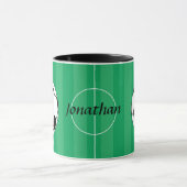 Anpassbare Foto-Fußball Tasse (Zentrum)