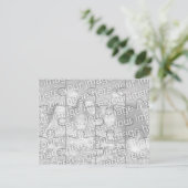Anpassbare Foto "Mock" Puzzle Card-12 Stücke (Stehend Vorderseite)
