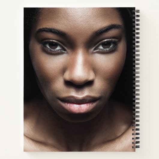 Anpassbare Foto-Notebooks Notizblock (Rückseite)