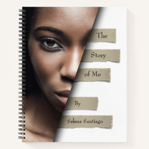 Anpassbare Foto-Notebooks Notizblock