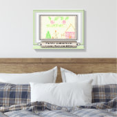 Anpassbare Foto- oder Kunstrahmen Leinwanddruck (Insitu (Schlafzimmer))
